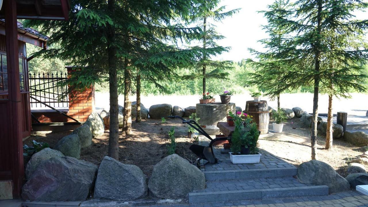 "Rowerowa Przystan" Turystyka Wiejska & Agroturystyka Nad Jeziorem Serwy W Sercu Puszczy Sucha Rzeczka Esterno foto