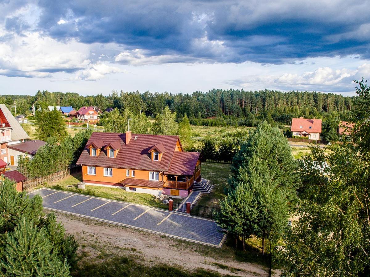 "Rowerowa Przystan" Turystyka Wiejska & Agroturystyka Nad Jeziorem Serwy W Sercu Puszczy Sucha Rzeczka Esterno foto