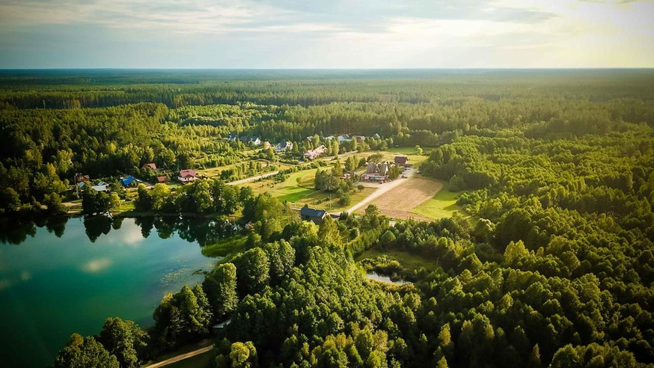 "Rowerowa Przystan" Turystyka Wiejska & Agroturystyka Nad Jeziorem Serwy W Sercu Puszczy Sucha Rzeczka Esterno foto